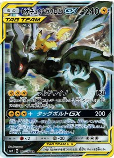 ポケカ】ピカチュウ&ゼクロムGX(SA)【SR】SM9-101 - 通販なら