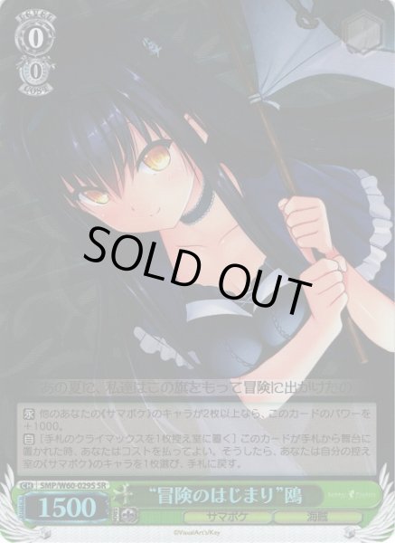 画像1: 【WS】“冒険のはじまり”鴎【SR】SMP/W60-029S (1)