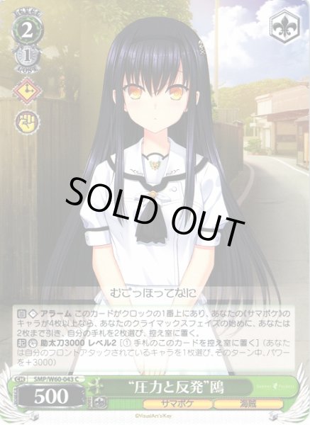 画像1: 【WS】“圧力と反発”鴎【C】SMP/W60-043 (1)