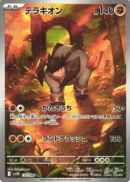 画像1: 【ポケカ】テラキオン【AR】SV11W 133/086 (1)