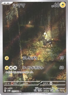ポケカ】シママ【AR】SV4M-072ポケモンカードゲーム