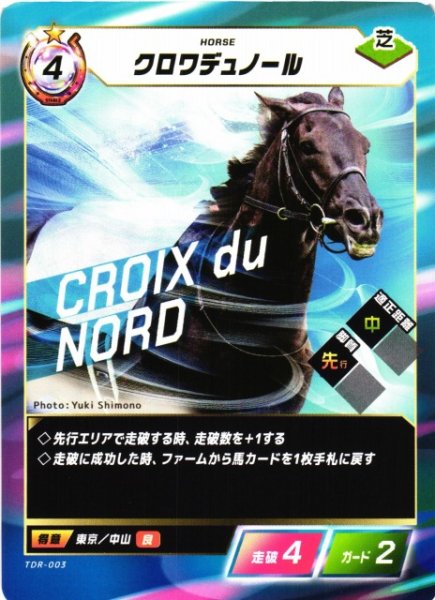画像1: 【競馬】クロワデュノール【N】TDR-003 (1)