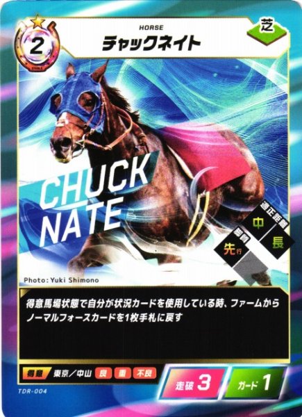 画像1: 【競馬】チャックネイト【N】TDR-004 (1)