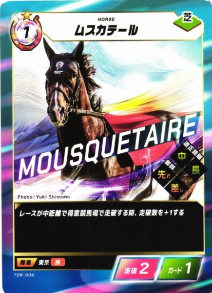 画像1: 【競馬】ムスカテール【N】TDR-006 (1)