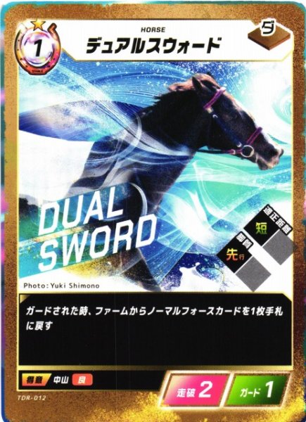 画像1: 【競馬】デュアルスウォード【N】TDR-012 (1)