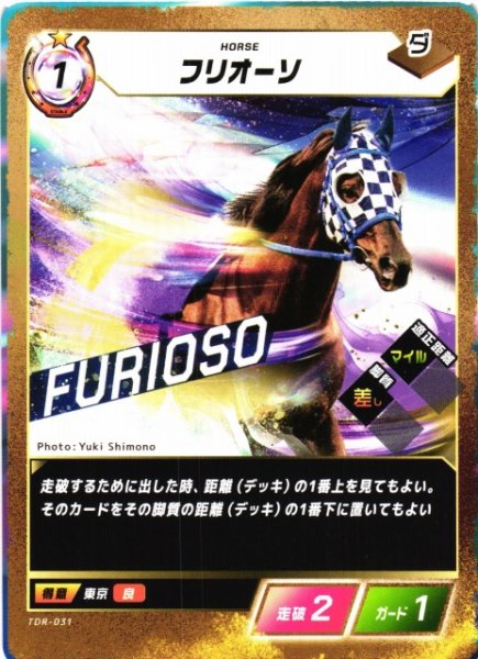 画像1: 【競馬】フリオーソ【N】TDR-031 (1)