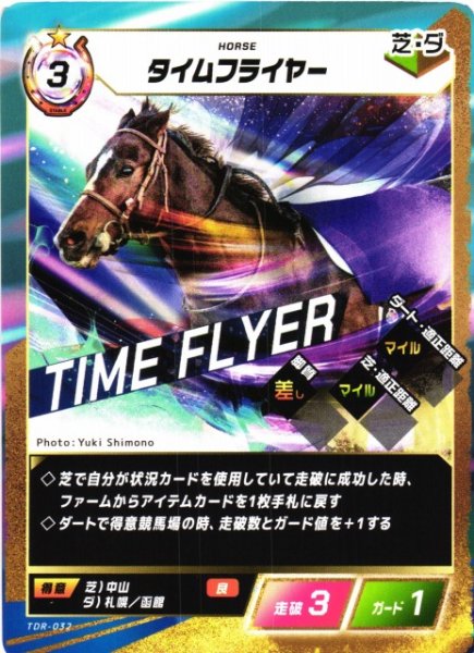 画像1: 【競馬】タイムフライヤー【N】TDR-032 (1)