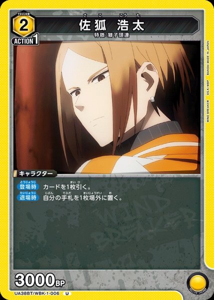 画像1: 【UA】佐狐 浩太【U】UA38BT/WBK-1-006 (1)