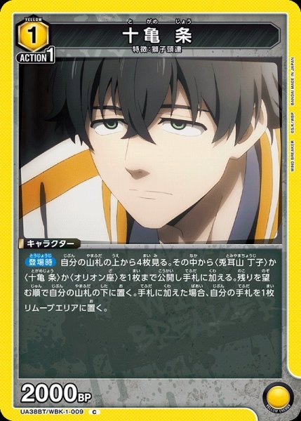 画像1: 【UA】十亀 条【C】UA38BT/WBK-1-009 (1)