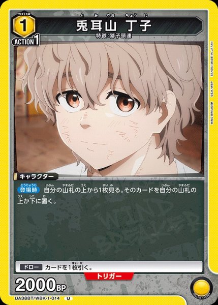 画像1: 【UA】兎耳山 丁子【U】UA38BT/WBK-1-014 (1)