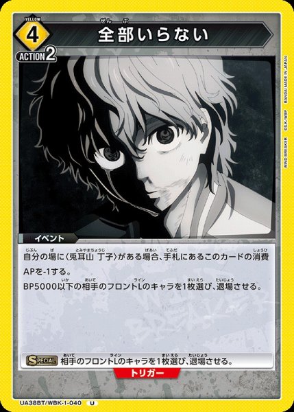 画像1: 【UA】全部いらない【U】UA38BT/WBK-1-040 (1)
