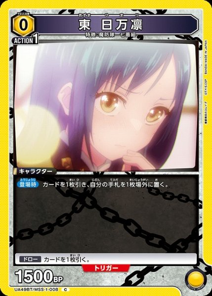 画像1: 【UA】東 日万凛【C】UA49BT/MSS-1-008 (1)
