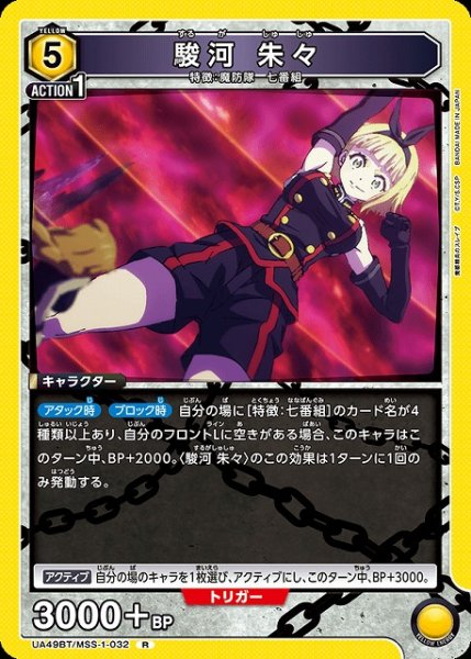 画像1: 【UA】駿河 朱々【R】UA49BT/MSS-1-032 (1)