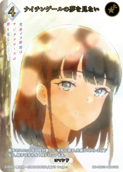 画像1: 【BDB】ナイチンゲールの夢を見ない【SSR】BB-SBS3-060SSR (1)