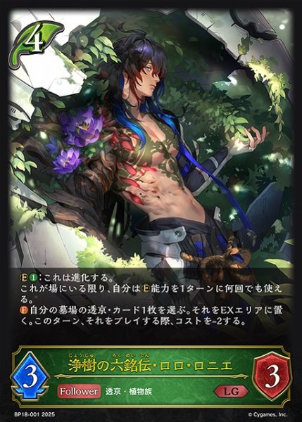 画像1: 【SV】浄樹の六銘伝・ロロ・ロニエ(進化前)【LG】BP18-001 (1)