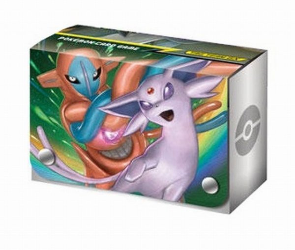 画像1: 【ポケカサプライ】[デッキケース]ダブルデッキケース『エーフィ＆デオキシスGX＆ブラッキー＆ダークライGX』 (1)
