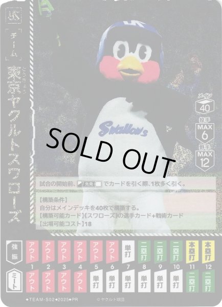 画像1: 【DO】[チーム]東京ヤクルトスワローズ(つば九郎、イベント配布)【PR】TEAM-S02[スワローズ] (1)