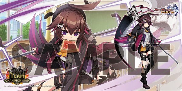 画像1: [事後通販]プレイマット『ダピコ（制服）』【予約/デュエプレPLAY’S TEAM CHAMPIONSHIP 2026】 (1)