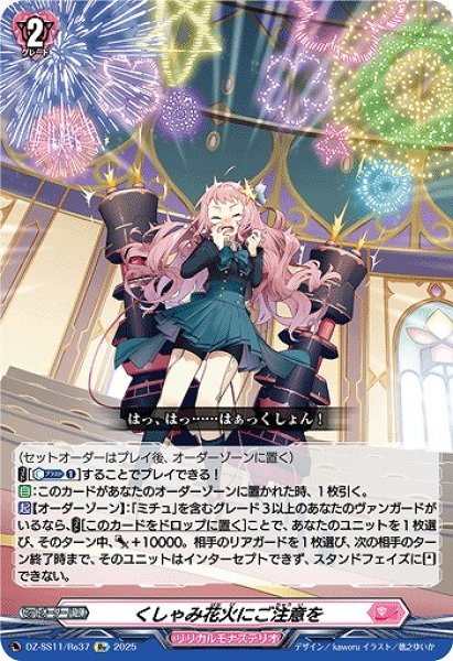画像1: 【VG】くしゃみ花火にご注意を【Re】DZ-SS11/Re37『リリカルモナステリオ』 (1)