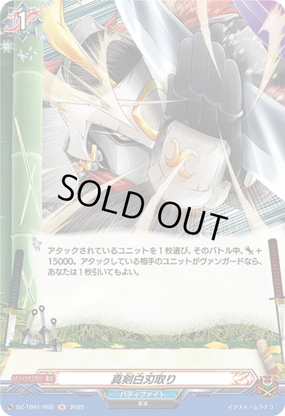 画像1: 【VG】真剣白刃取り【H】DZ-TB01/H55『バディファイト』 (1)