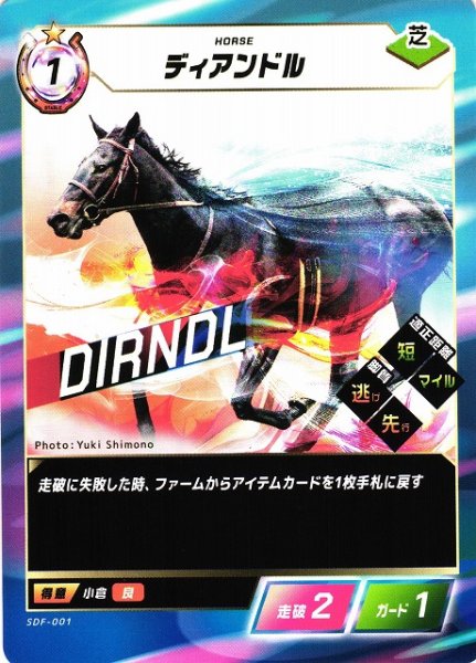 画像1: 【競馬】ディアンドル【N】SDF-001 (1)