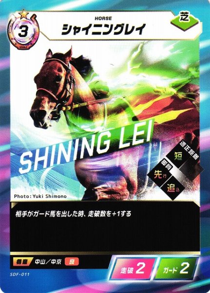 画像1: 【競馬】シャイニングレイ【N】SDF-011 (1)