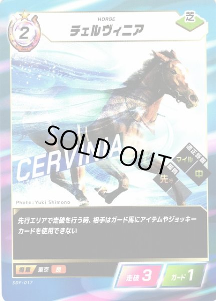 画像1: 【競馬】チェルヴィニア【N】SDF-017 (1)