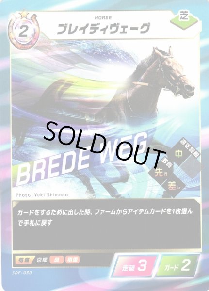 画像1: 【競馬】ブレイディヴェーグ【N】SDF-030 (1)
