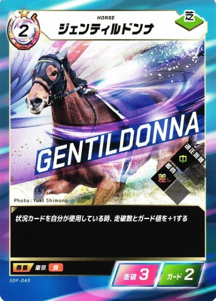 画像1: 【競馬】ジェンティルドンナ【N】SDF-043 (1)