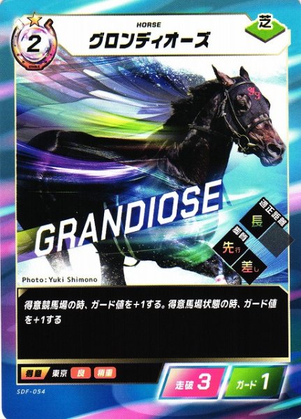 画像1: 【競馬】グロンディオーズ【N】SDF-054 (1)