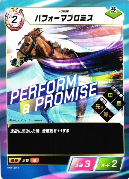 画像1: 【競馬】パフォーマプロミス【N】SDF-055 (1)