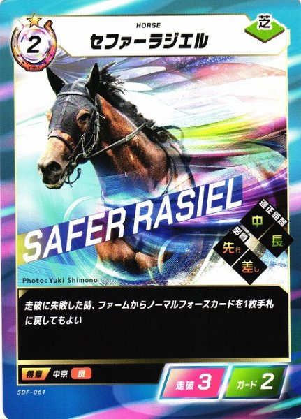 画像1: 【競馬】セファーラジエル【N】SDF-061 (1)