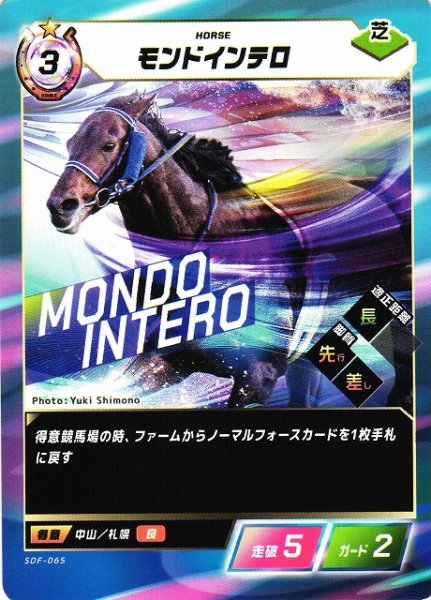 画像1: 【競馬】モンドインテロ【N】SDF-065 (1)