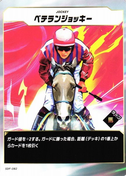 画像1: 【競馬】ベテランジョッキー【N】SDF-082 (1)
