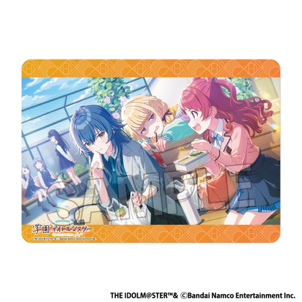 画像1: 【プレイマット】イラストプレイマットNT 学園アイドルマスター あなたにも作ってあげる！ [3月] (1)