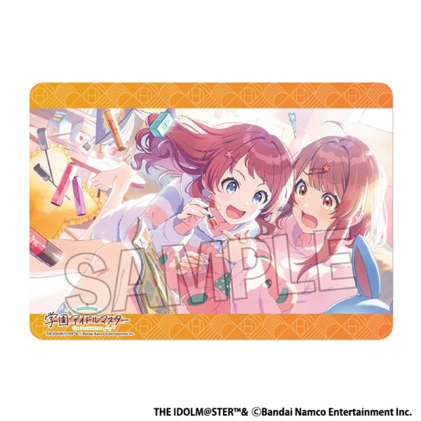 画像1: 【プレイマット】イラストプレイマットNT 学園アイドルマスター お姉ちゃんに任せなさい！ [3月] (1)