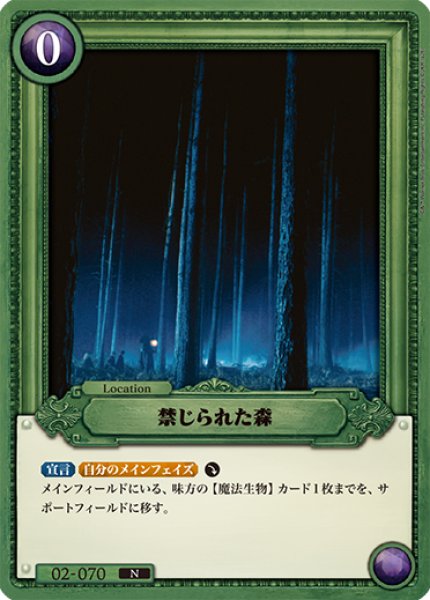 画像1: 【HP】禁じられた森【N】02-070 (1)