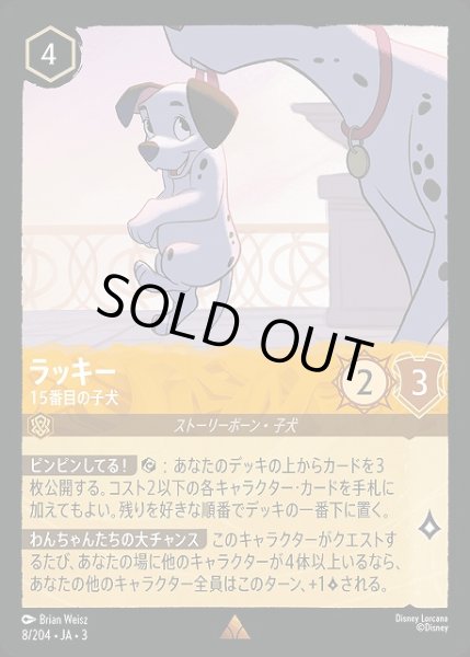 画像1: 【ロルカナ】ラッキー 15番目の子犬【R】JA・3・008[8/204・JA・3] (1)