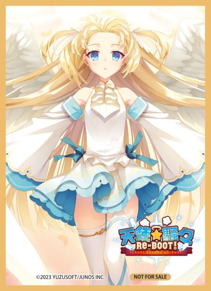 画像1: 【LO】[スリーブ(PR付)]Lycee Overture『ゆずソフト 天使☆騒々 RE-BOOT! 白雪乃愛』スリーブ21枚入り (1)
