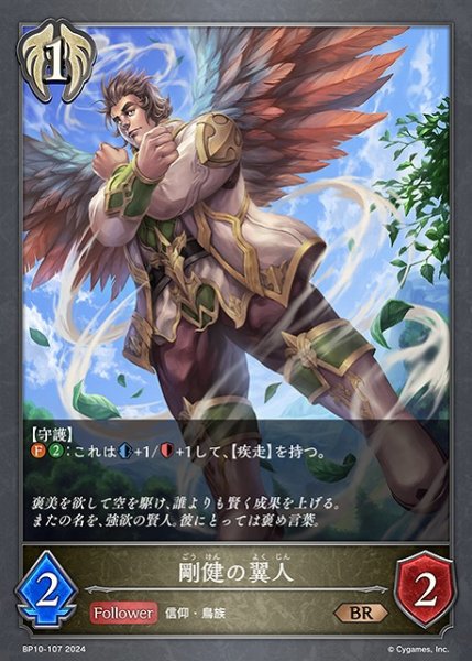 画像1: 【SV】剛健の翼人【BR】BP10-107 (1)