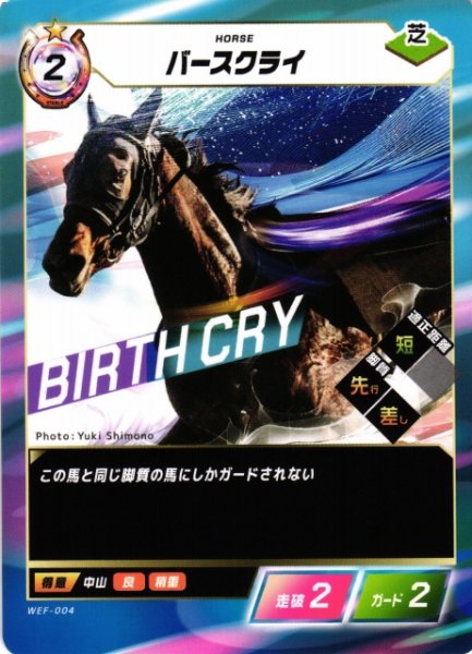 画像1: 【競馬】バースクライ【N】WEF-004 (1)
