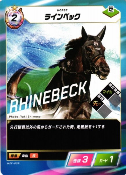 画像1: 【競馬】ラインベック【N】WEF-009 (1)