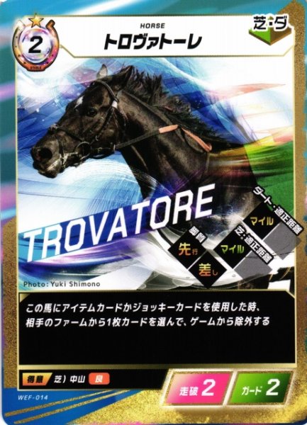 画像1: 【競馬】トロヴァトーレ【N】WEF-014 (1)