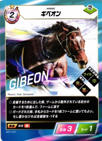 画像1: 【競馬】ギベオン【N】WEF-021 (1)