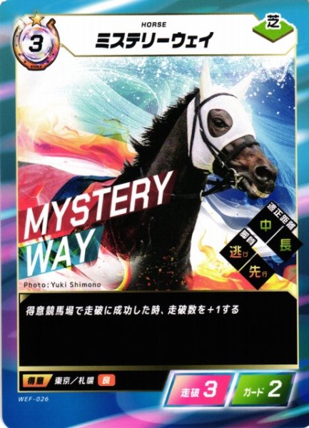 画像1: 【競馬】ミステリーウェイ【N】WEF-026 (1)