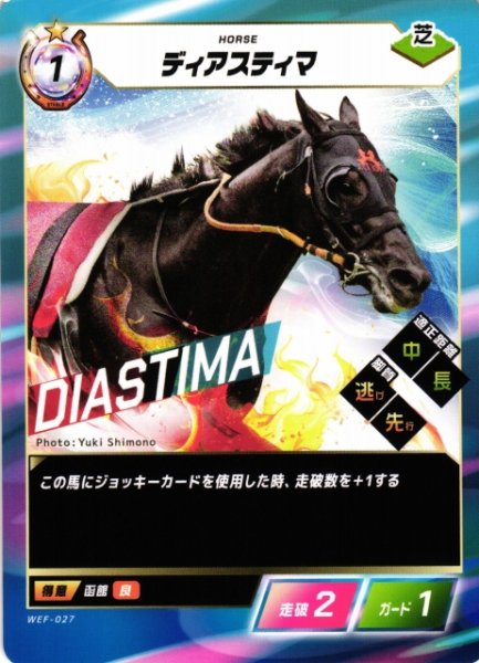 画像1: 【競馬】ディアスティマ【N】WEF-027 (1)