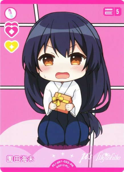 画像1: 【ラブカ】園田海未【PR】PL!-pb1-022-PR (1)