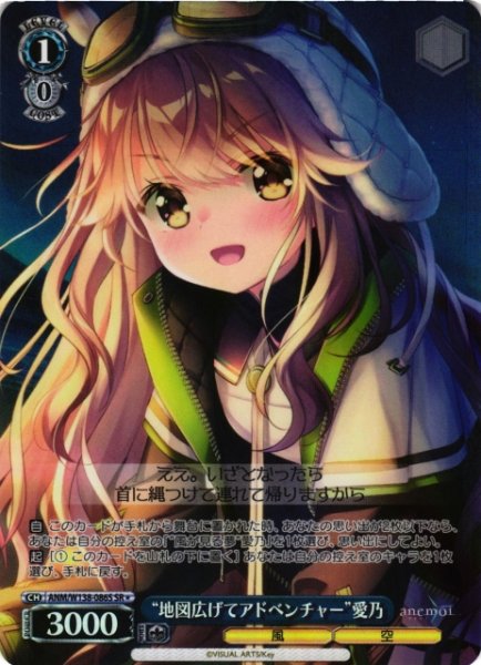 画像1: 【WS】“地図広げてアドベンチャー”愛乃【SR】ANM/W138-086S (1)