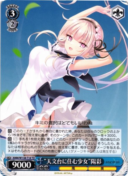 画像1: 【WS】“天文台に住む少女”陽彩【TD】ANM/W138-T18 (1)
