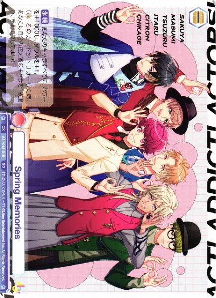 画像1: 【WSB】Spring Memories【SD】A3!/01S-015 (1)